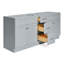 Base de meuble-lavabo double de 72 po Paulla seulement-60029437