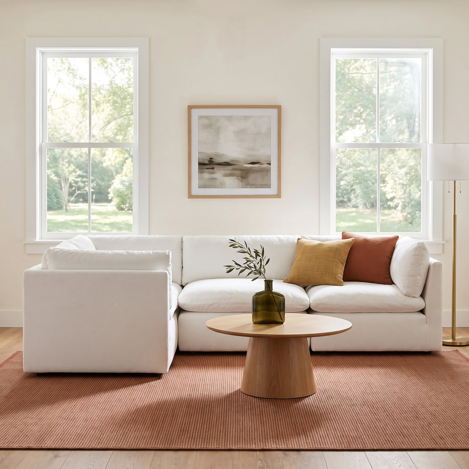 Davos Modular Upholstered L-Sectional
