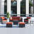 Grano Wicker Patio Outdoor Furniture Set, 7 Piece Rattan Guest Sofa Chair Set, Weather-Resistant Sofa Rocking Chair Set-260635534
