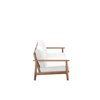 Lyon Solid Acacia Wood Patio Sofa