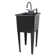 23.25" L x 17.75" W Free Standing Laundry Sink With Faucet