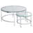 Betteanne Glass Top Nesting Coffee Table