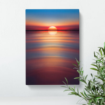 XC1022-1713X Cool Sunset - Wrapped Canvas Print