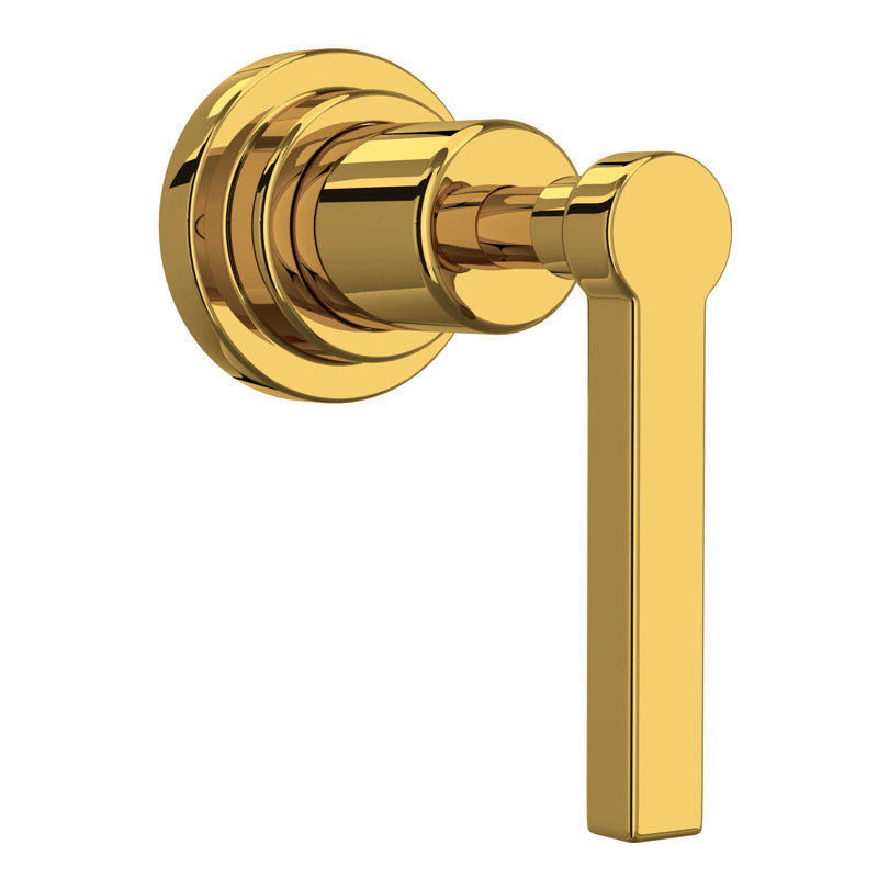 Lombardia® Trim for Volume Control and Diverter, Unlacquered Brass