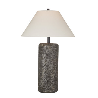 Lampe de table Kavren de 30 po en céramique bronze