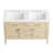 Elysian 48" Double Sink Bathroom Vanity In Burl