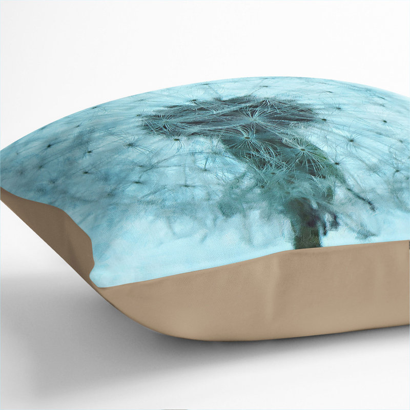 Dandelion Seeds Vol.9 Painting Square Throw Cushion, Stone, 40cm H x 40cm W x 15cm D