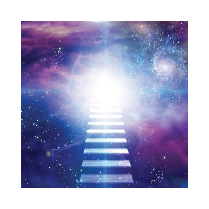 Steps Up Into Cosmos by Bruce Rolff - Wrapped Canvas Print, 30.48 cm H x 30.48 cm W