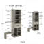Nova 68.7'' - 95.4'' Closet System