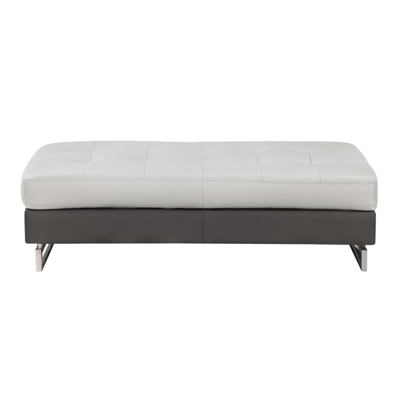 Canapé modulaire en cuir véritable