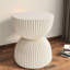 Tables de bout beiges MGO, table d'appoint sablier moderne pour la maison-277717416