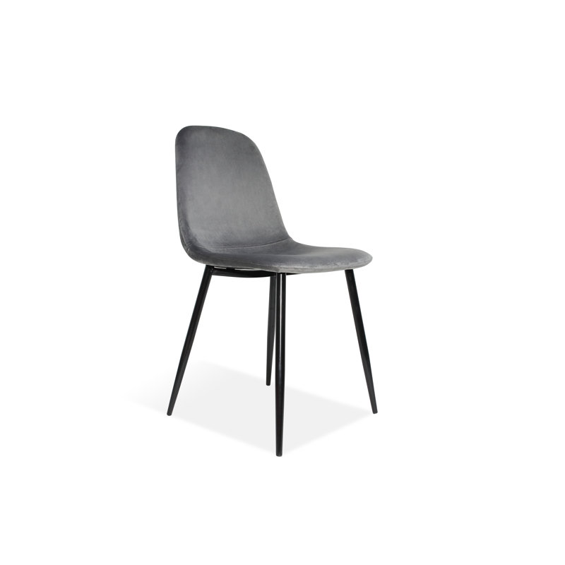 Chaise d'appoint Cintia, Lac argent