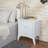 White 2-Drawer Nightstand