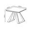 Lazes Side Table