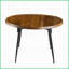 Ovale en bois d'acacia & amp; Table basse en fer pour le salon, 39 x 26 x 16 pouces, design polyvalent et intemporel
