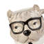 Karaca Animal Bulldog Stoneware Mug, 483ml, Multi