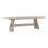 Phelan 95" Wide Reclaimed Pine Wood Dining Table, Whitewash