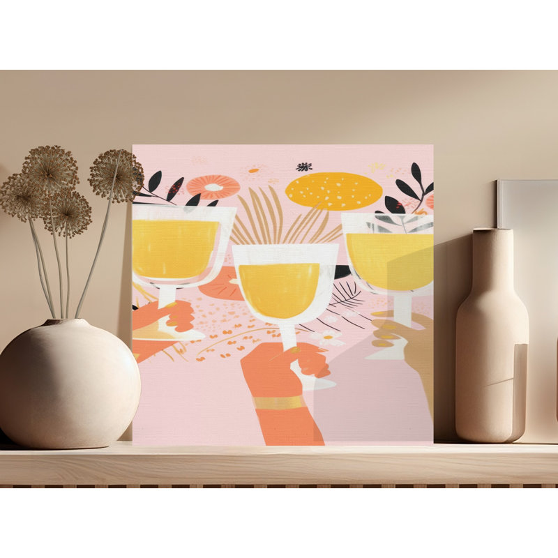 Nickell Wrapped Canvas Print Set, 16x16