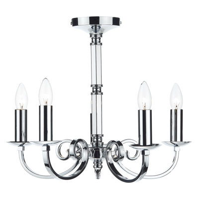 Ameche 5 - Light Candle Chandelier