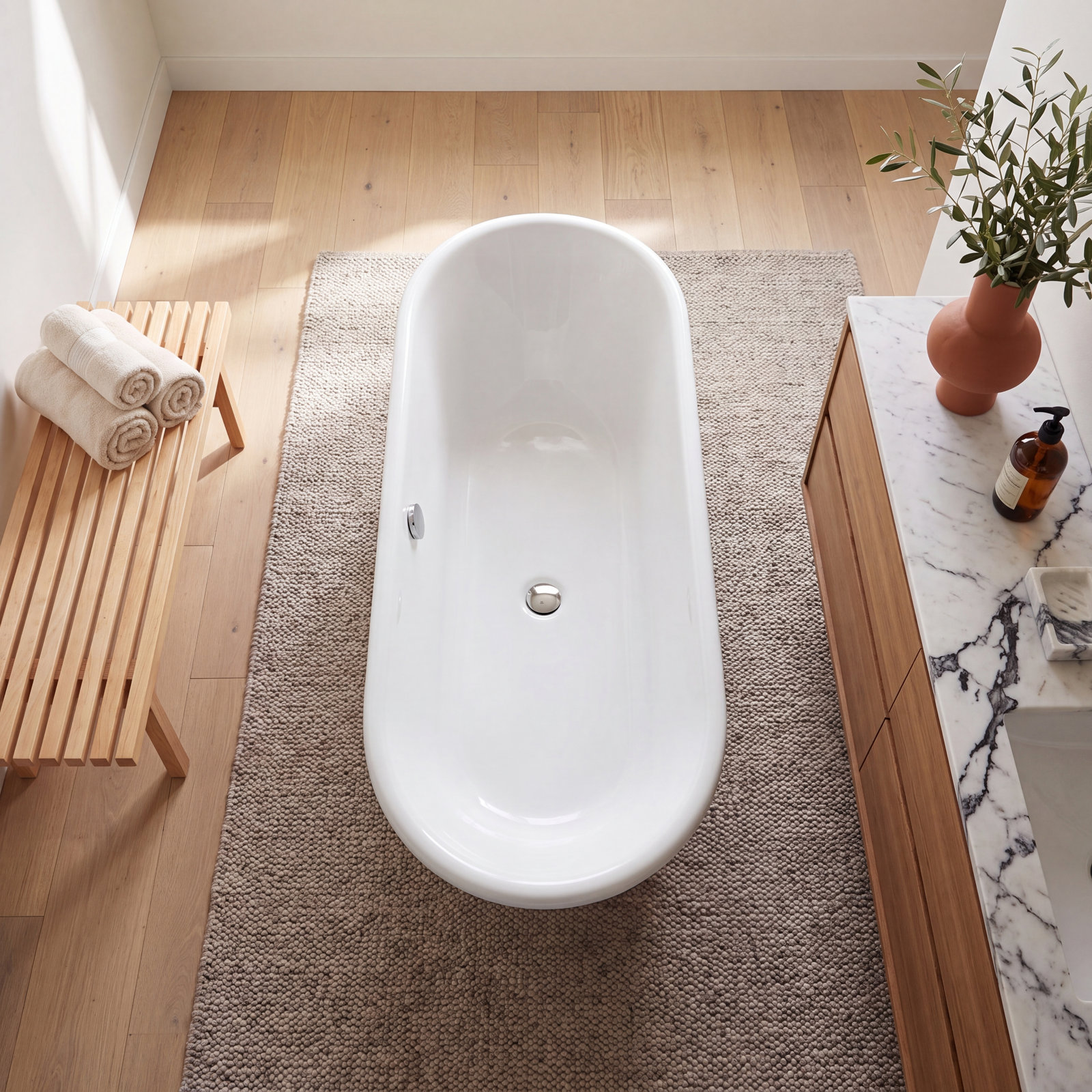 Iron Plains Capsule Dual-Mount Bathroom Sink