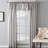 Knap Polyester Sheer Curtain Single Panel-1497019527-1497019523