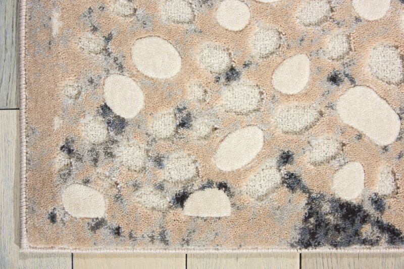 Gleam Abstract Area Rug in Flint, Rectangle 5'3" x 7'3"