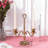 10.24'' H Metal Tabletop Candlestick