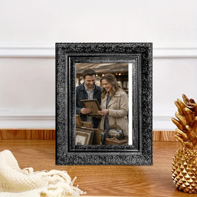 5" x 7" Black 1PC Tabletop Picture Frame for Christmas Gifts