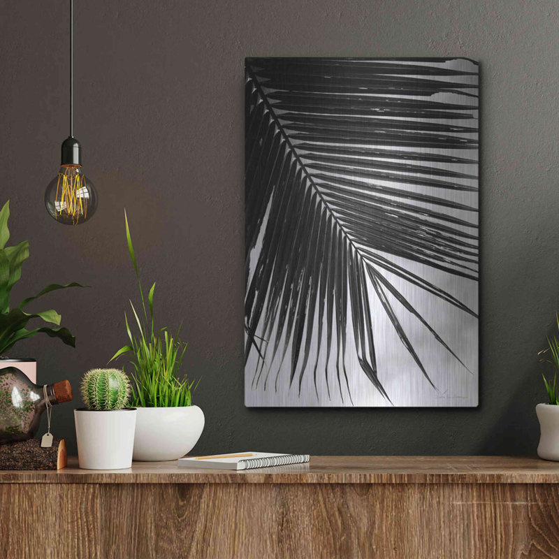 «Palm Frond II» par Debra Van Swearingen, H 16 po x l 12 po