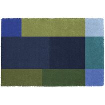 Zealand Modern Landscape Contemporary Non-Slip Outdoor Door Mat