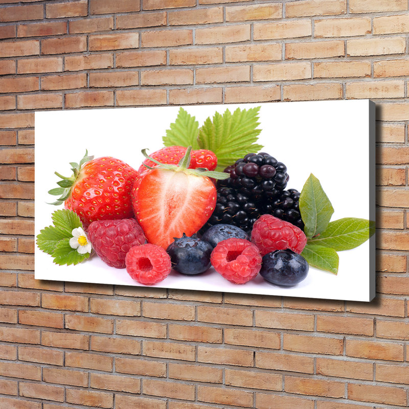Forest Fruits - Wrapped Canvas Print