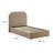 Keynote Upholstered Fabric Curved Platform Bed-101181373-101181368