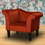 94cm Wide Tufted Armchair