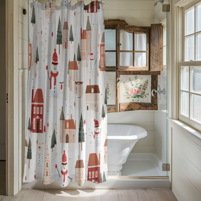 Red Gold - Premium Shower Curtain