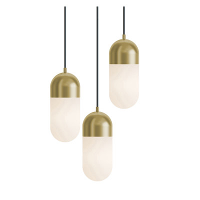 Jamarra 3-Light Round Pendant - 120V - 45W - 5 CCT