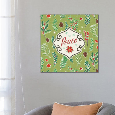 Holiday Joy X by Janelle Penner - Wrapped Canvas Print