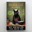 «Black Cat Bakery» sur impression sur toile-741055863