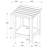 Wood End Table With Shelf(Only Including Coffee Table)-1278816882