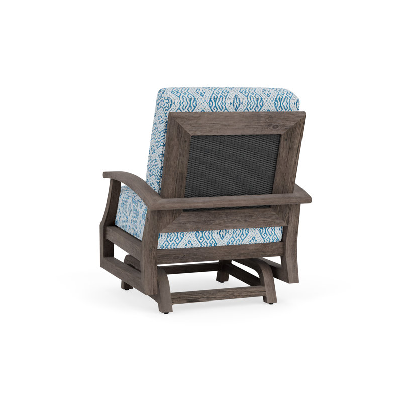 Frontier Outdoor Rocker Chair, Aman Capri, Charcoal