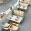 Banc de café simple