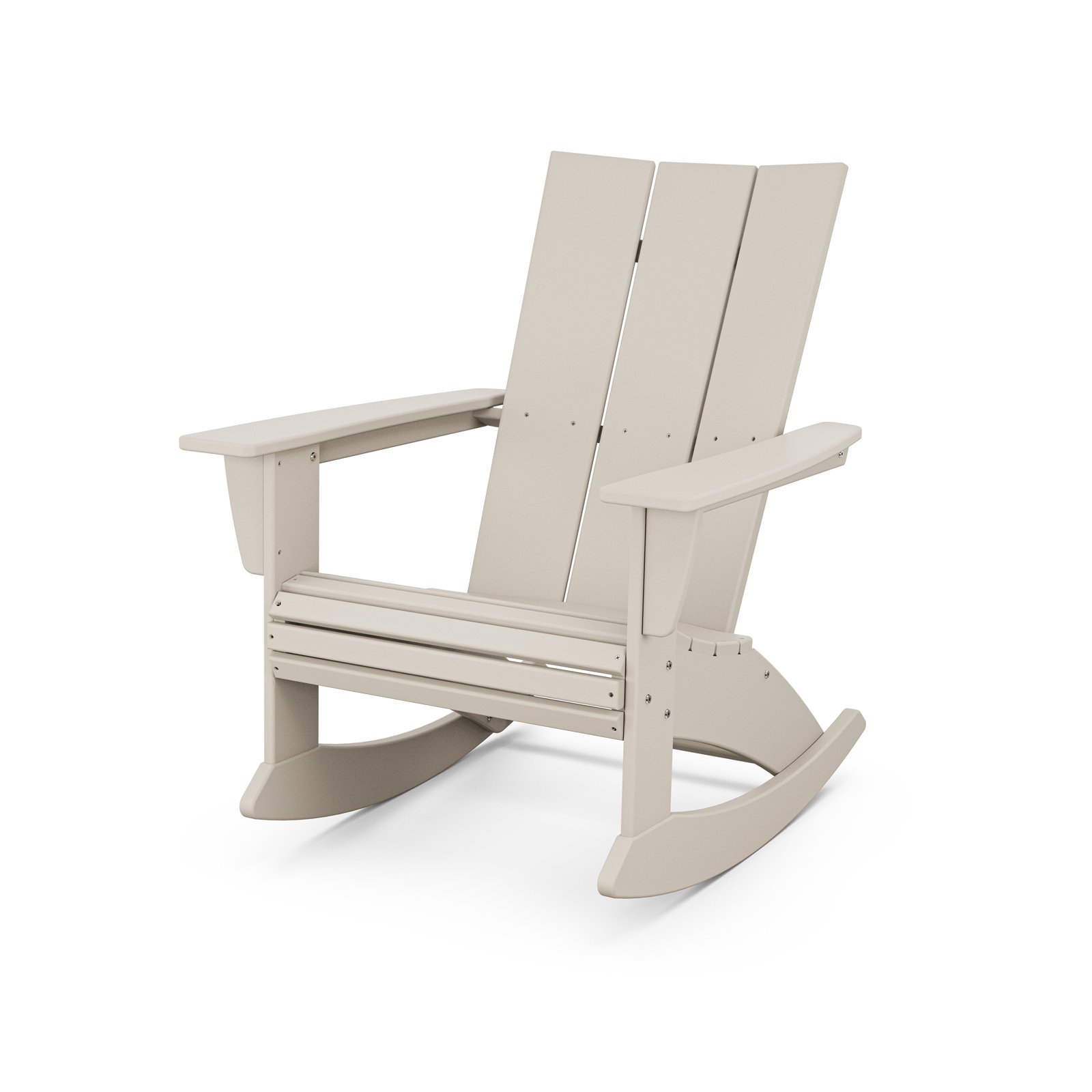 POLYWOOD Outdoor Rocking Chair, Sand