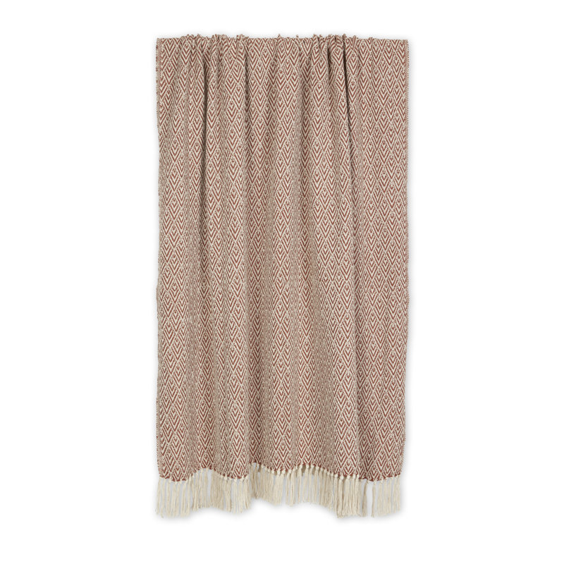  Jeté double en coton, Rouge