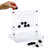  4 in a Row Game Fun Strategy Game for Adults Children Family Connect 4 Discs of Same Colour in a Row Acrylic Tabletop Decoration Gift Decor (Black and White)-92632262