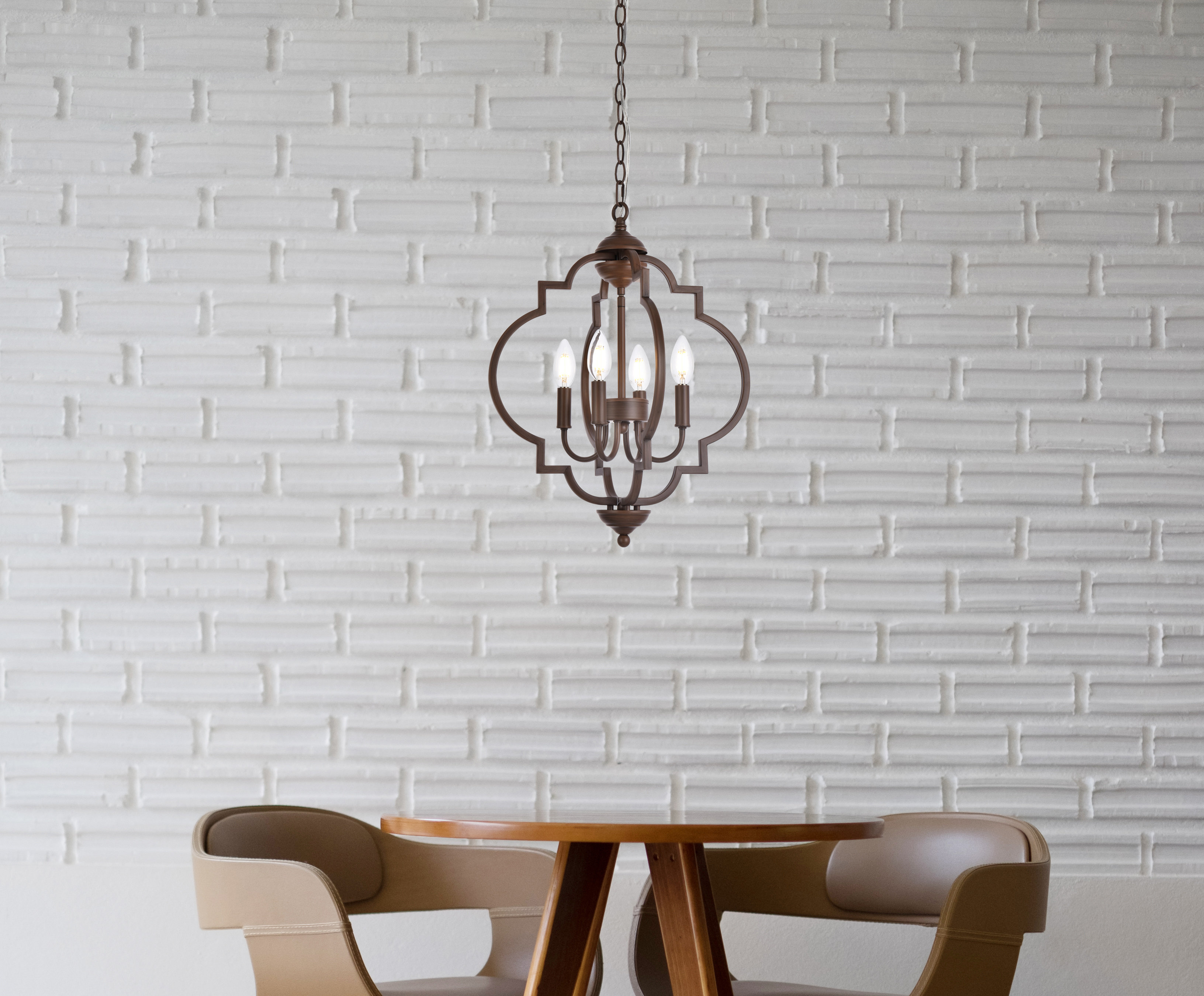 Laurel Foundry Modern Farmhouse Guarino 4 - Light Candle Style ...