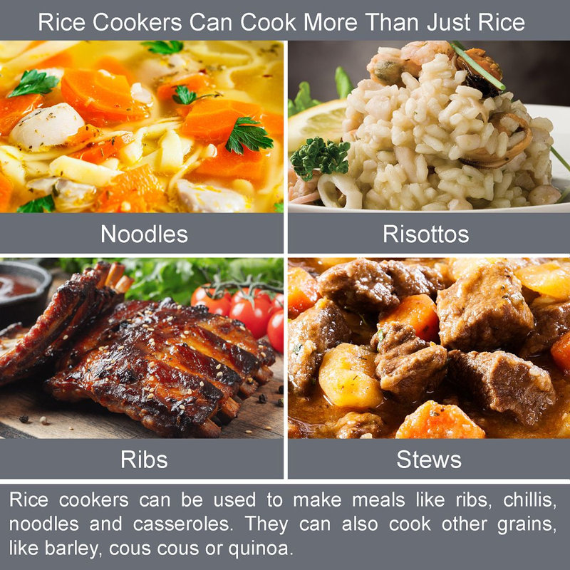 1.5L RICE COOKER AND STEAMER