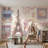 Paris Wallpaper Eiffel Tower Cafe Removable Wall Decor-542222803-542222808