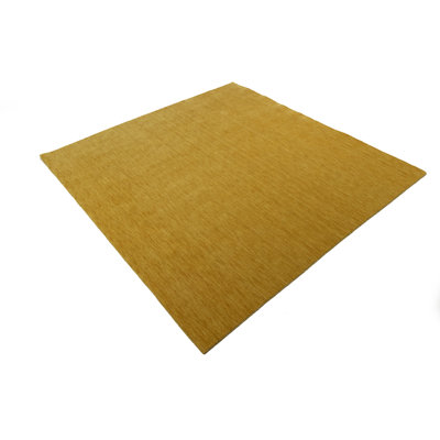 Tapis Gabbeh tissé à la main Gibsonton, 100% laine, de couleur unie, résistant à la décoloration et aux taches, durable, toutes tailles, fabriqué en Inde.