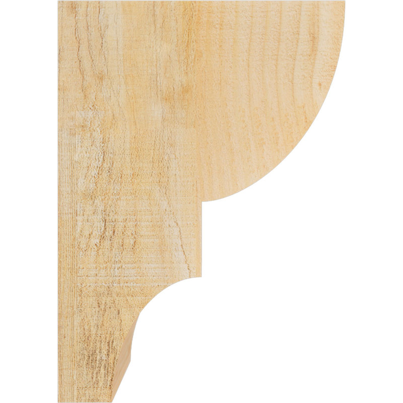 Corbeau Ridgewood, H 14 po x l 4 po x P 10 po, Sapin de Douglas, Sciage brut