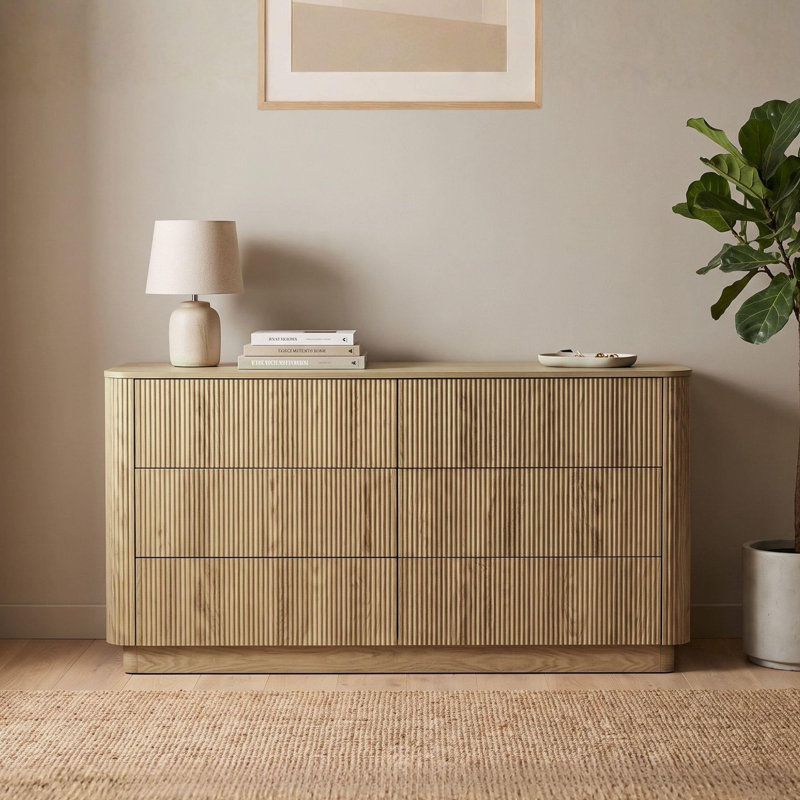 Tashiya 6 - Drawer Chest of Drawers