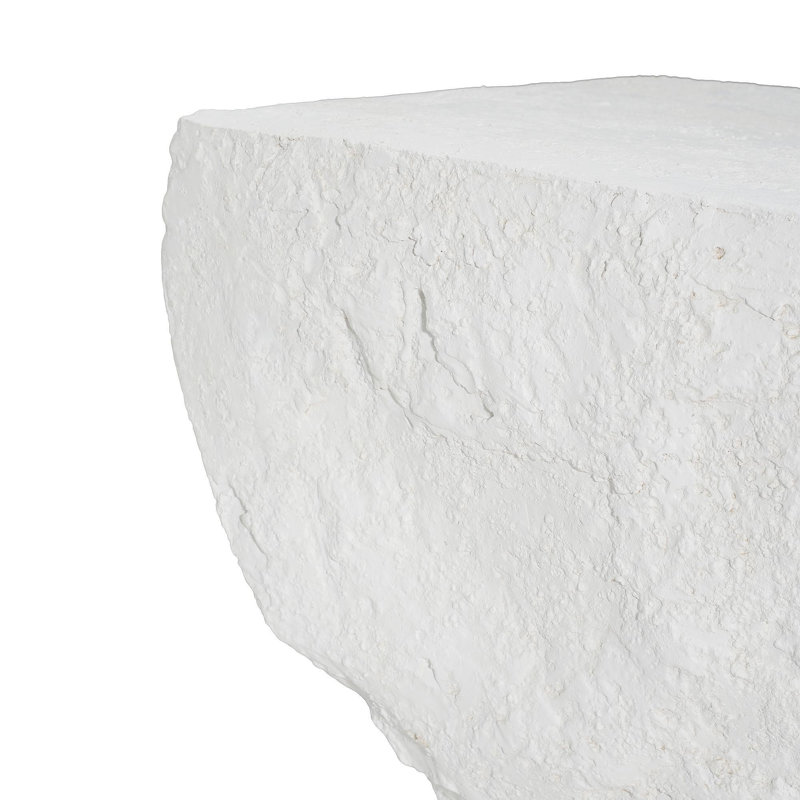 Table d'appoint Cleo Outdoor Paito Modern Minimalist MGO, blanc